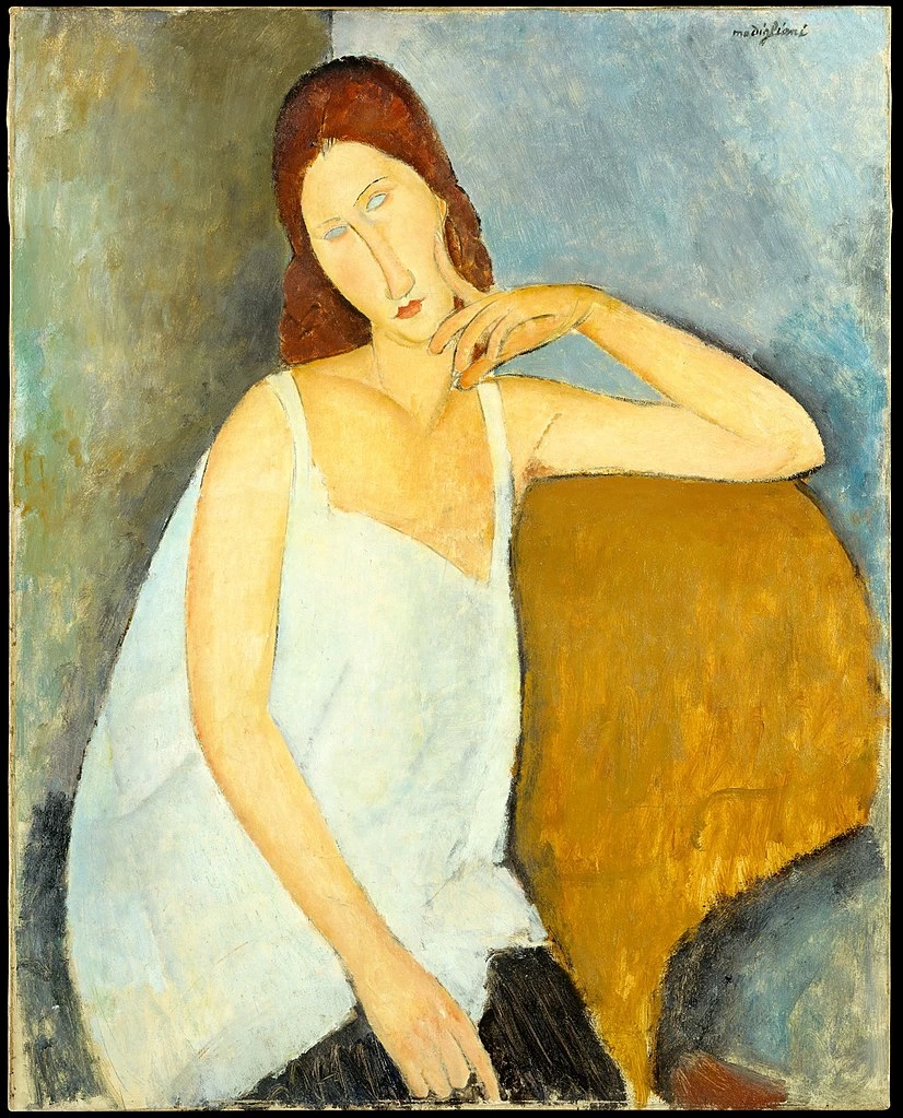 Amedeo Modigliani - 155, Ritratto di Jeanne Hébuterne, Metropolitan Museum of Art, New York